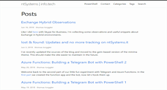 Desktop Screenshot of ntsystems.it